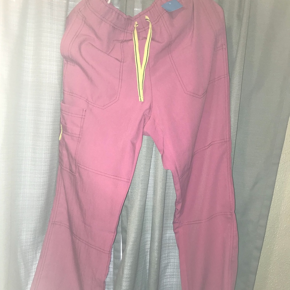 Women’s nursing scrubs.